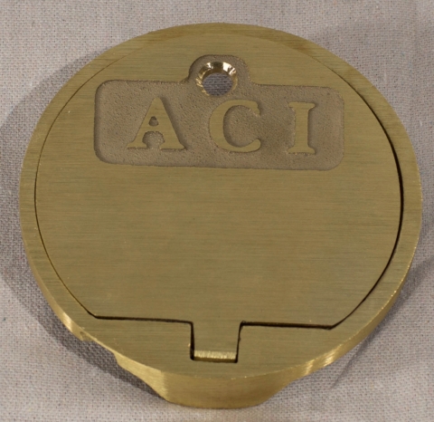 Brass Cover Plate (2-3/8” Max Post)